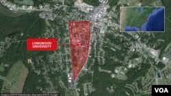 Longwood University, in Farmville, Virginia.