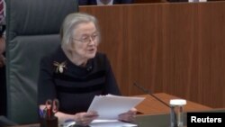 英籍香港终审法院非常任法官何熙怡（Brenda Hale）说，她的任期将结束并表示她不希望获得连任。（路透社照片）