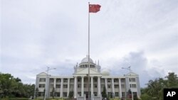 Thành phố Tam Sa được thiết lập trên một hòn đảo mà Việt Nam và Ðài Loan cùng tuyên bố chủ quyền