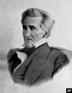 President Andrew Jackson, the seventh president of the United States, is shown in an undated portrait.