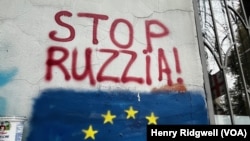 Ընտրություններից առաջ Թբիլիսիի փողոցներում կարելի է հանդիպել նման գրաֆիտիների։ Հոկտեմբերի 11, 2024թ․։