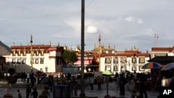 The Jokhang Temple in Lhasa is seen in this June 2009 photo.