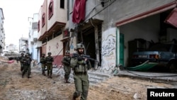 গাজার উত্তরে এক সংঘর্ষে ১০জন সৈন্য নিহত হয়েছে বলেই ইসরাইলি প্রতিরক্ষা বাহিনী জানিয়েছে। ফাইল ফটো 