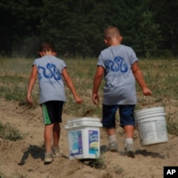 Volunteering at the farm gives children a tangible way of knowing they've made a difference, says church leader Harriet Thompson.