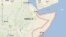 索马里地理位置（谷歌地图）