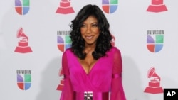 Natalie Cole arrives at the 13th Annual Latin Grammy Awards at Mandalay Bay on Nov. 15, 2012, in Las Vegas.
