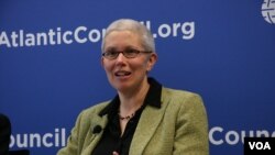 人權觀察中國部主任蘇菲•理查森(Sophie Richardson) ( 資料圖片 美國之音鍾辰芳攝)