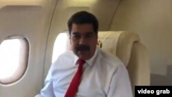 El presidente de Venezuela, Nicolás Maduro, llega a Nueva York, para participar en la 73 Asamblea General de la ONU. 