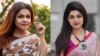 অভিনেত্রী ও নির্মাতা মেহের আফরোজ শাওন এবং অভিনেত্রী সোহানা সাবা