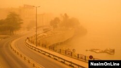 گرد و غبار در اهواز