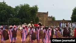 Bikin gaida Lamidon Adamawa a fadarsa