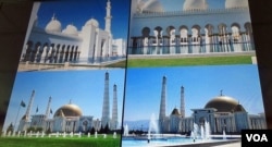 Markaziy Osiyodagi ko'plab yangi masjidlar Birlashgan Arab Amirliklariga xos uslubda bunyod etilgan (Natalie Koch)