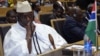 Gambia's President Yahya Jammeh attends leaders meeting at the African Union, Addis Ababa, July 15, 2012.