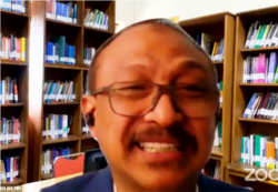 Dosen Fakultas Hukum UII, Yogyakarta, Arief Setiawan. (Foto: screenshot)