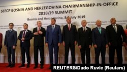 Učesnici samita Procesa saradnje u jugoistočnoj Evropi