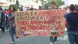 Effects of Transit Strike in Sao Paulo Hang Over World Cup Opener