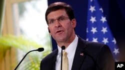 Menteri Pertahanan AS Mark Esper 