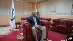 Ibrahim Elbadawi, Sudan's interim minister of finance, speaks in an interview in Khartoum, Sudan, Jan. 28, 2020.