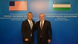 AQSh-O'zbekiston strategik hamkorlik dialogi, Toshkent, 13-dekabr, 2021 