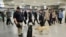 Police and their dogs on duty in New York's Penn Station, April 16, 2013.