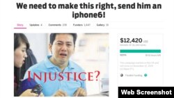 Chiến dịch quy&#234;n tiền ph&#225;t động tr&#234;n trang mạng Indiegogo cho du kh&#225;ch Việt.