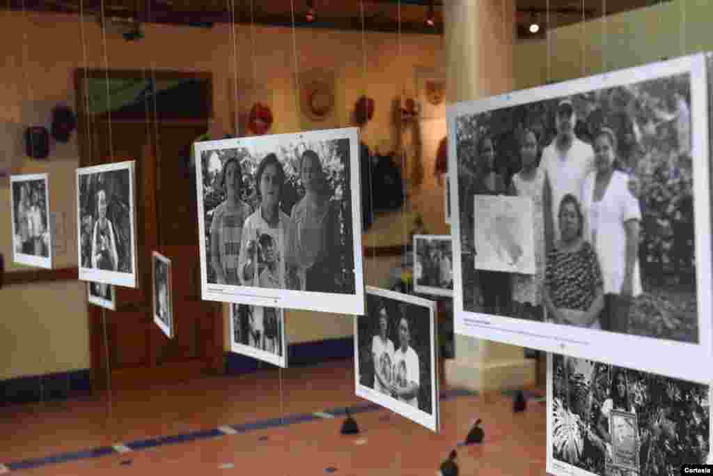 "Le dicimos a Nicaragua, le dicimos al mundo entero aquí estamos y seguimos exigiendo justicia, verdad, reparación y las garantías de no repetición", dijo Valdivia.&nbsp;Foto cortesía de Diario La Prensa