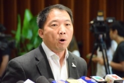 资料照：香港民主党主席胡志伟