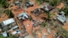 Destroyed houses and other buildings are left in the wake of Tropical Cyclone Chido in Pemba, Mozambique, on Dec. 18, 2024.