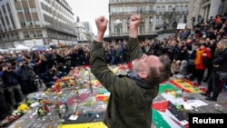 Belgians Hold Moment of Silence for Terror Attack Victims 