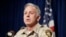 Clark County Sheriff Joe Lombardo speaks at a news conference, Aug. 3, 2018, in Las Vegas. 