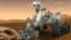 Artist's concept of NASA's Mars Science Laboratory Curiosity rover 