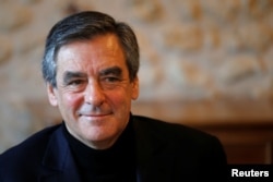 Francois Fillon, member of Les Republicains political party and 2017 presidential candidate, attends an event in Chantenay-Villedieu, France, Dec. 1, 2016. Fillon is a former prime minister.