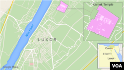 Ancient Karnak temple in Luxor, Egypt