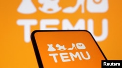 资料照：中国电商Temu的标识.