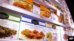 Produk makanan halal yang dijual di toko Whole Foods di Darien, Connecticut. (Foto: Ilustrasi)