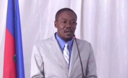 Haiti's Presidential Press Secretary Eddy Jackson Alexis (Photo: Yves Manuel / VOA)