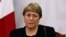 FILE - U.N. High Commissioner for Human Rights Michelle Bachelet attends a meeting in Mexico City, Mexico, April 8, 2019. 