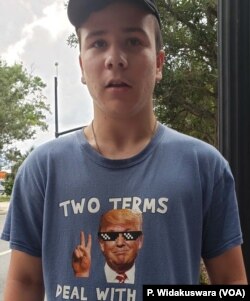 Nathan Gunn, first time voter in 2020.