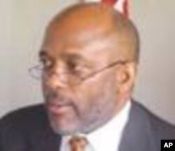 Charles Brumskine of the Liberty Party of Liberia