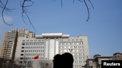 天津第二中级“人民法院”2018年12月26日外景（路透社）