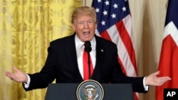 El presidente de Estados Unidos Donald Trump.