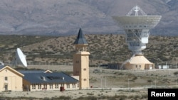 位于阿根廷拉斯拉哈斯的中国空间站设施。（资料照片，2019年1月22日）