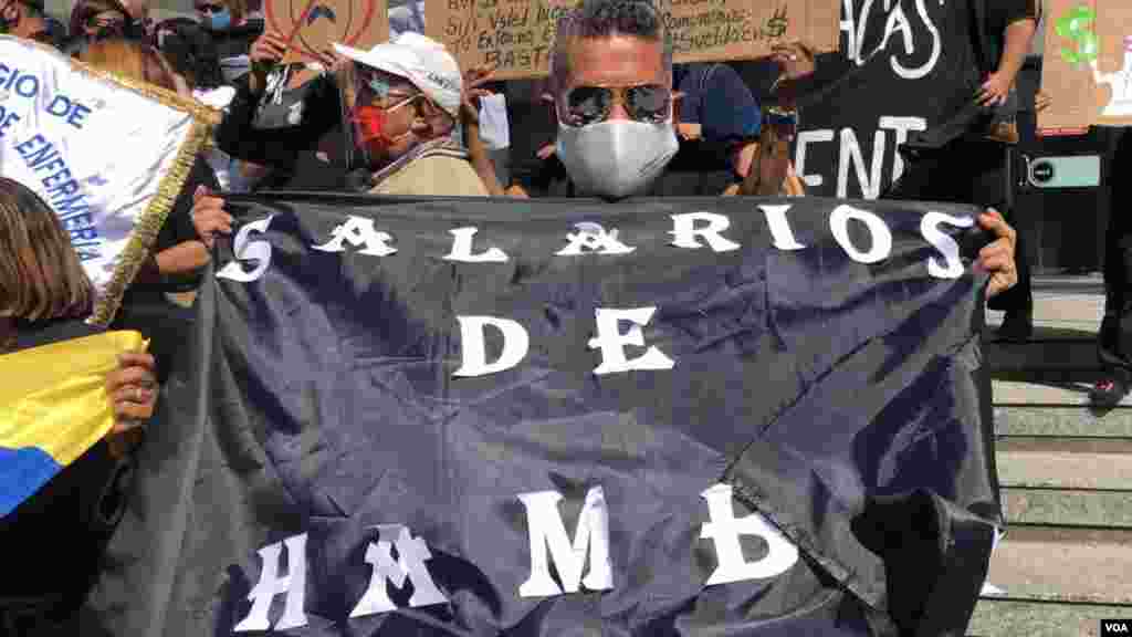 El Observatorio Venezolano de Conflictividad Social registró 1.484 manifestaciones en octubre, convirtiéndolo en el mes con el índice más alto en lo que va de año. Al menos 544 de estas protestas fueron por derechos laborales.