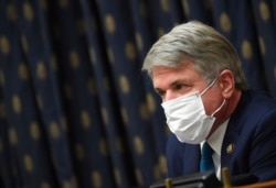 Ranking Member Michael McCaul, R-Tex., questions witnesses during a House Committee on Foreign Affairs hearing looking into the firing of State Department Inspector General Steven Linick, Wednesday, Sept. 16, 2020 on Capitol Hill in Washington.