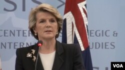 Menteri Luar Negeri Australia Julie Bishop (Foto: dok).