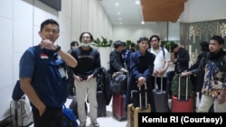 Kementerian Luar Negeri kembali berhasil mengevakuasi warga negara Indonesia (WNI) dari Suriah. (Foto: Courtesy/Kemlu RI)