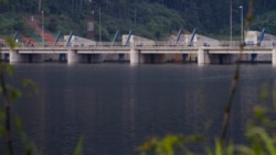 FILE - A dam is seen on the Nam Theun river in central Laos, Oct. 24, 2010.