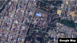 Google မြေပုံက မြင်တွေ့ရတဲ့ ပဲခူးတိုင်း ပြည်မြို့ရှိ ပြည်အကျဉ်းထောင်