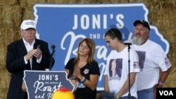 آقای ترامپ در ایالت آیوا