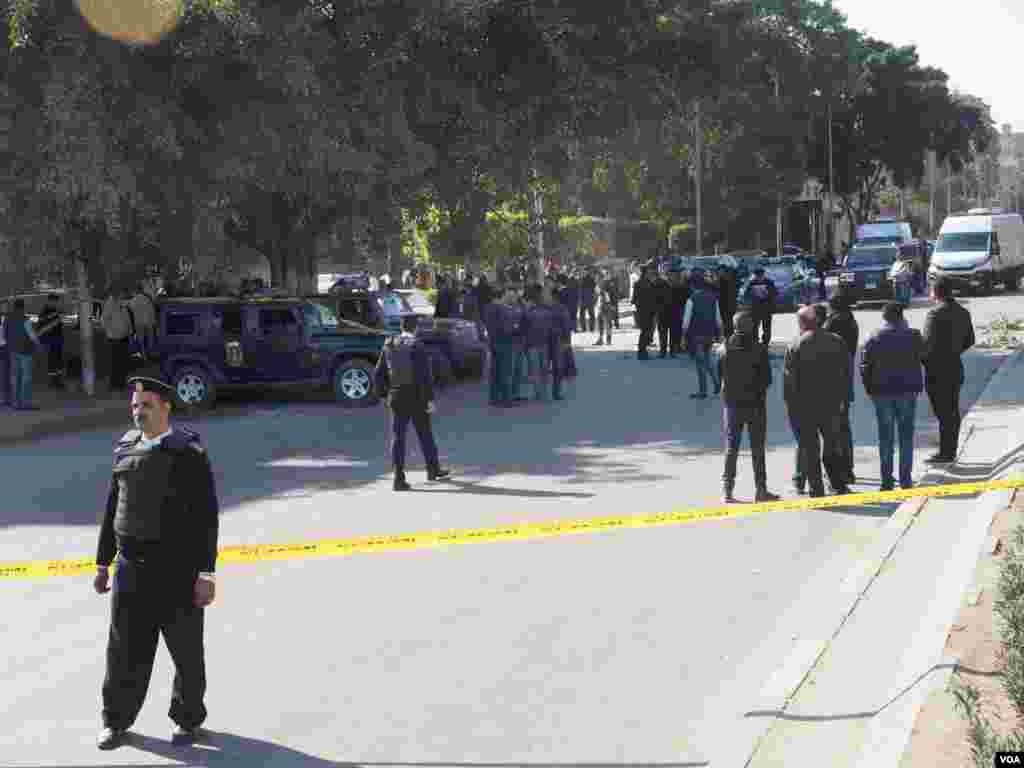 Displaced Afrin people visit the graves of their beloved ones in the eid